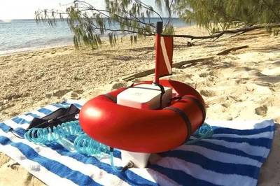 世界上最小的潛水設備，讓初學者也能酣暢淋漓暢游水下世界